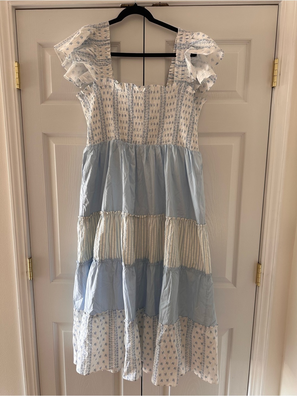 Chic Soul As It Should Be Dress, Blue Mix, size 2X